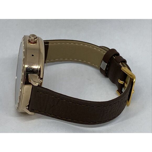 Kate Spade Gen 3 KST2003 Women\'s Brown Leather Digital Dial Smart Watch CO474 main image 9